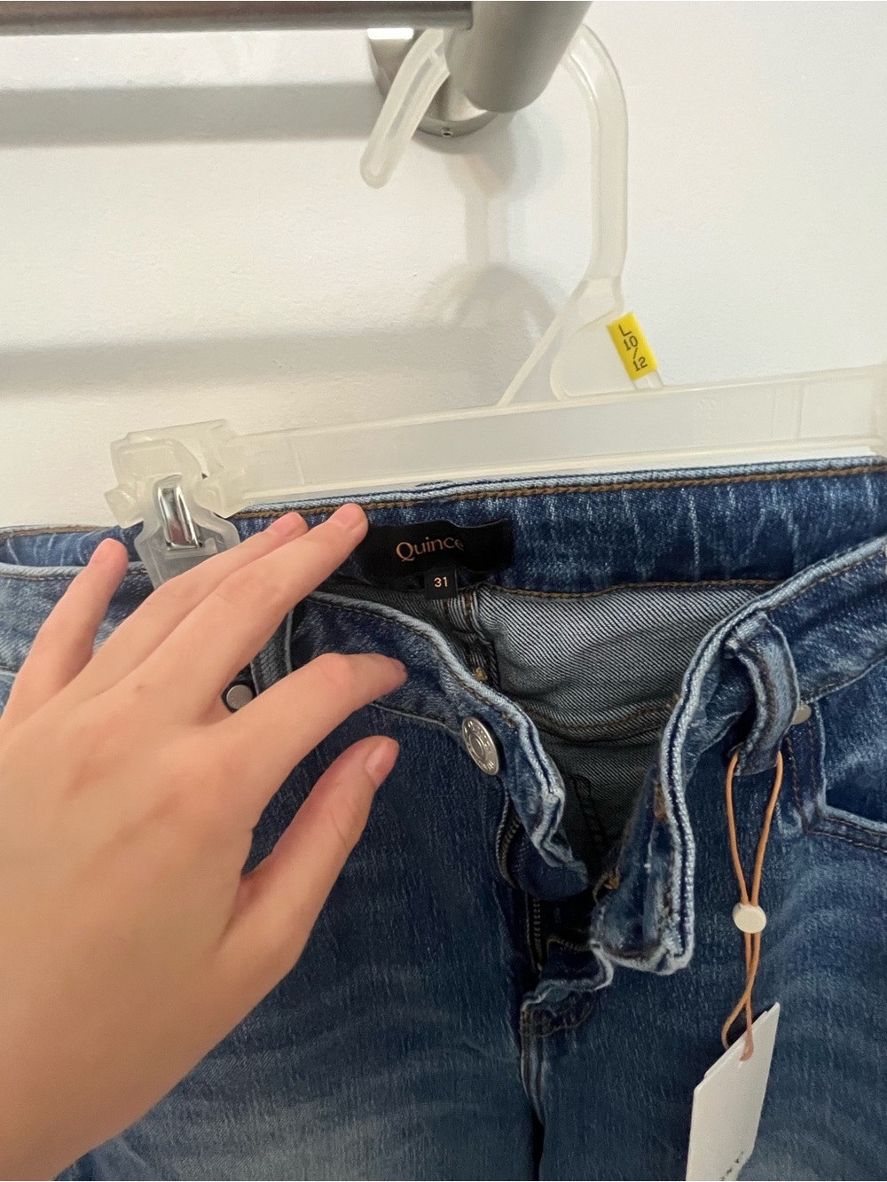 Quince Bella Stretch Wide Leg Jeans - Picture 7 of 7
